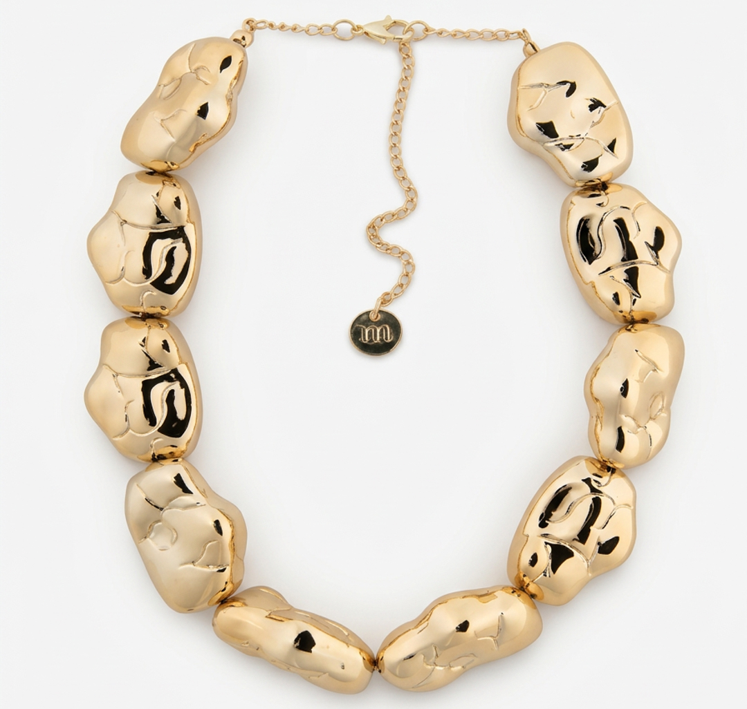 Колье Мармалато, цвет золото #3