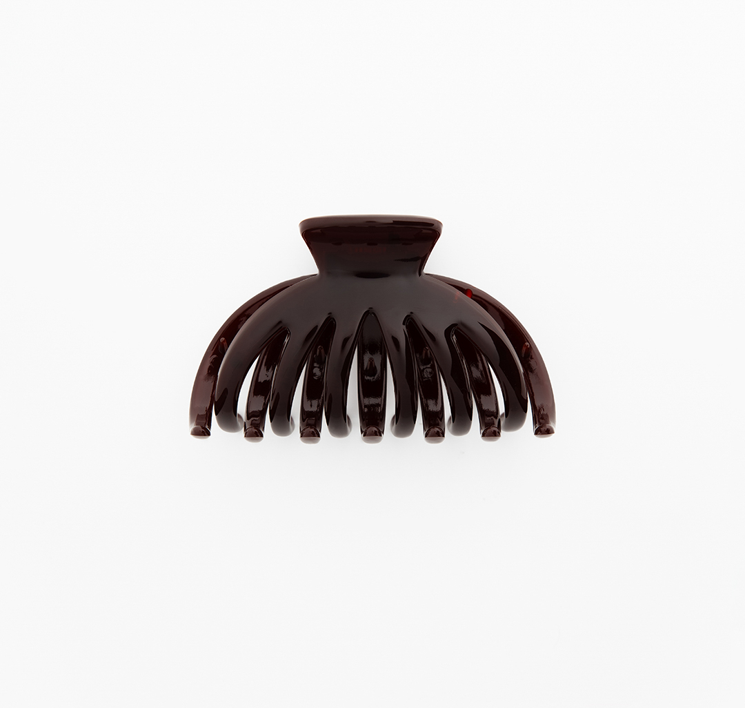 Заколка-краб Мармалато, цвет Темно-винный #1