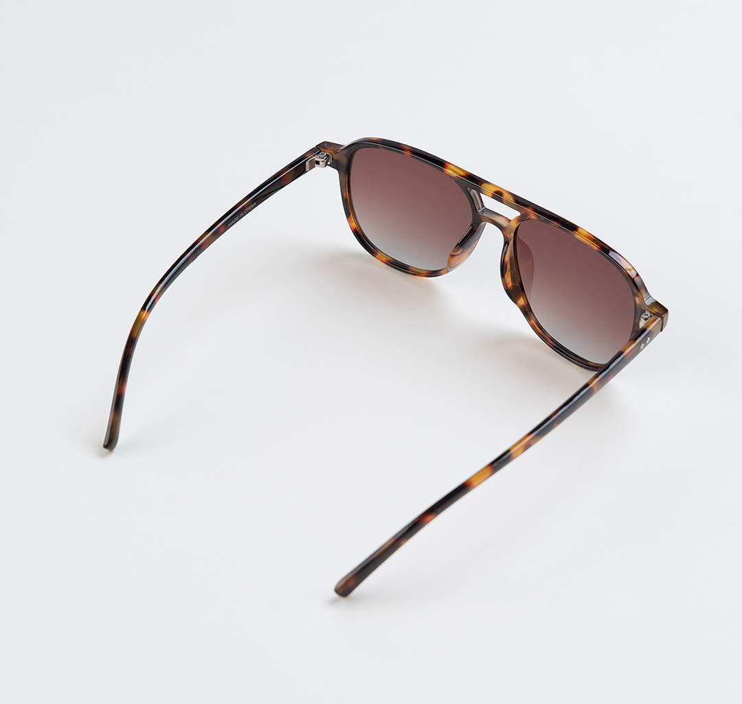 Очки солнцезащитные с поляризацией коричневые Мармалато, цвет коричневый-черный-бежевый #5