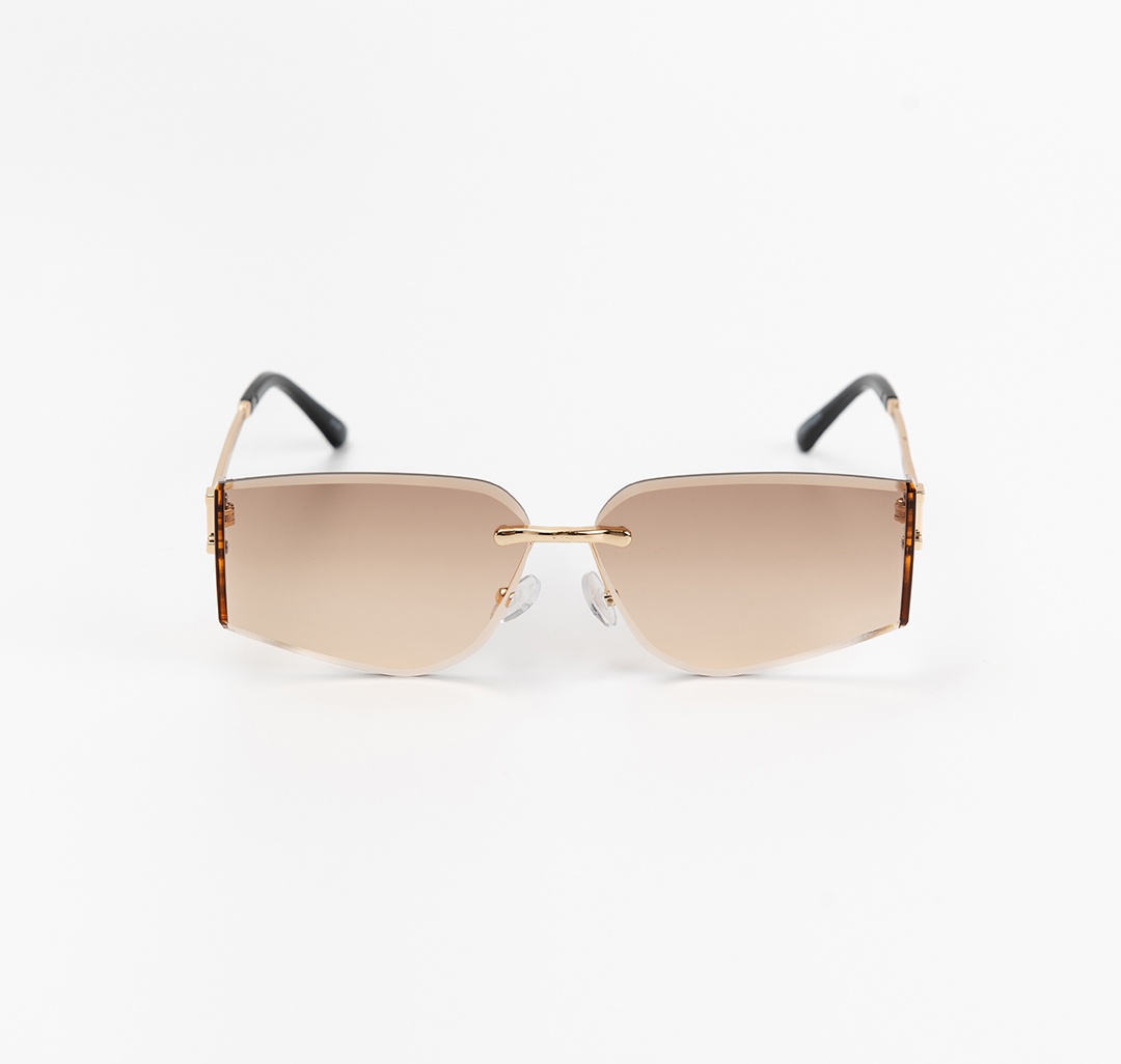 Очки с чехлом Мармалато, цвет светло-коричневый-золото #4