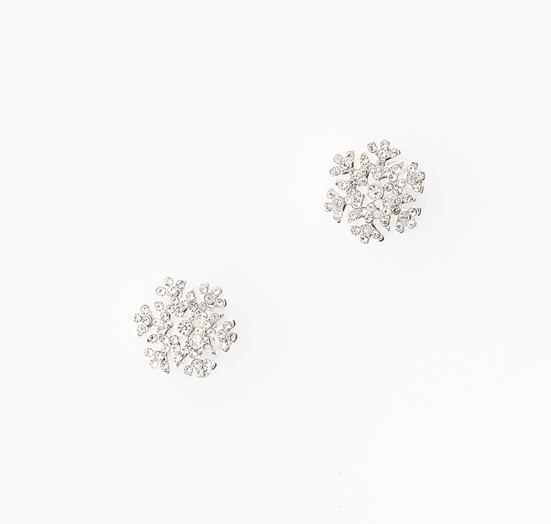 Серьги Мармалато, цвет белое серебро-прозрачный #1