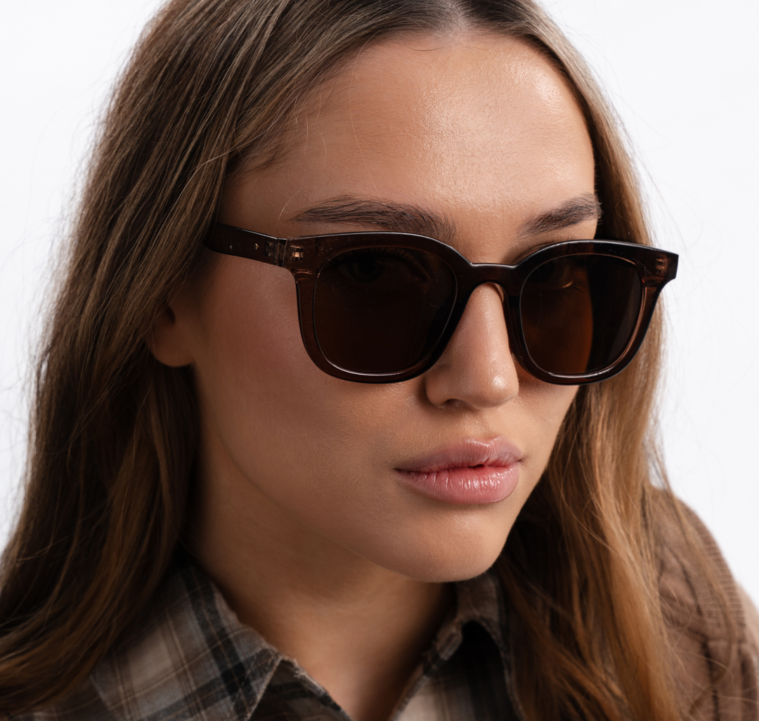 Очки с чехлом Мармалато, цвет Коричневый #1