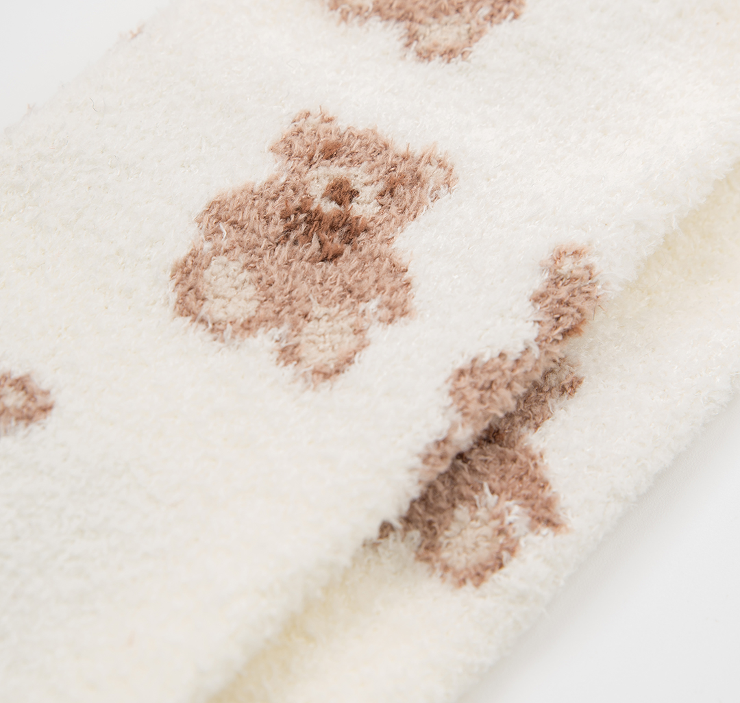 Носки (1 пара) Мармалато, цвет Молочный-коричневый-бежевый #5