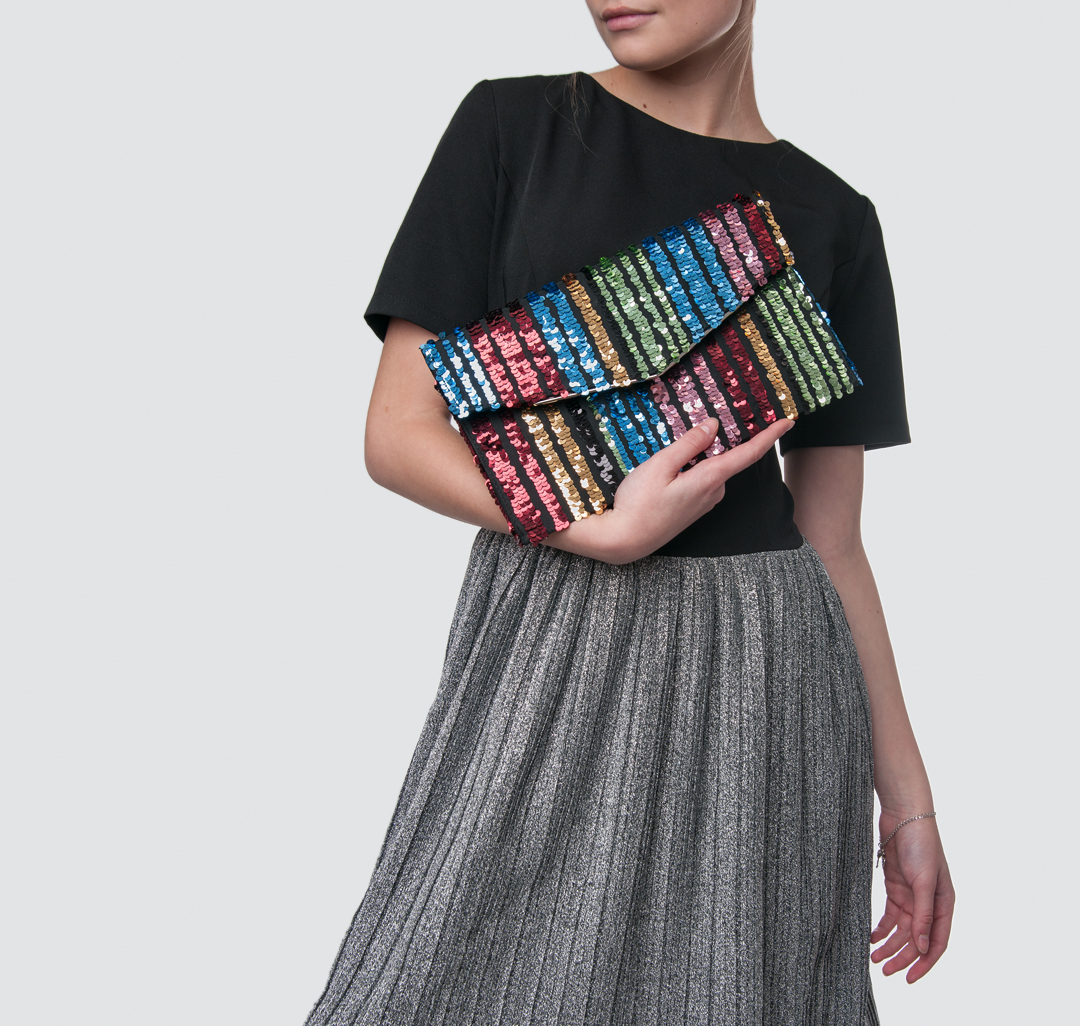 Сумка-кошелек Мармалато, цвет черный-мультиколор #2