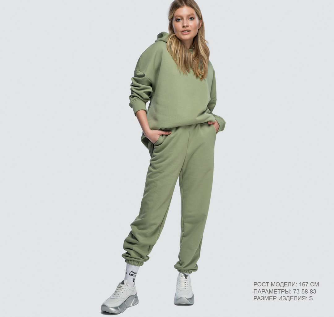 Женские спортивные брюки Мармалато, цвет Оливковый #1