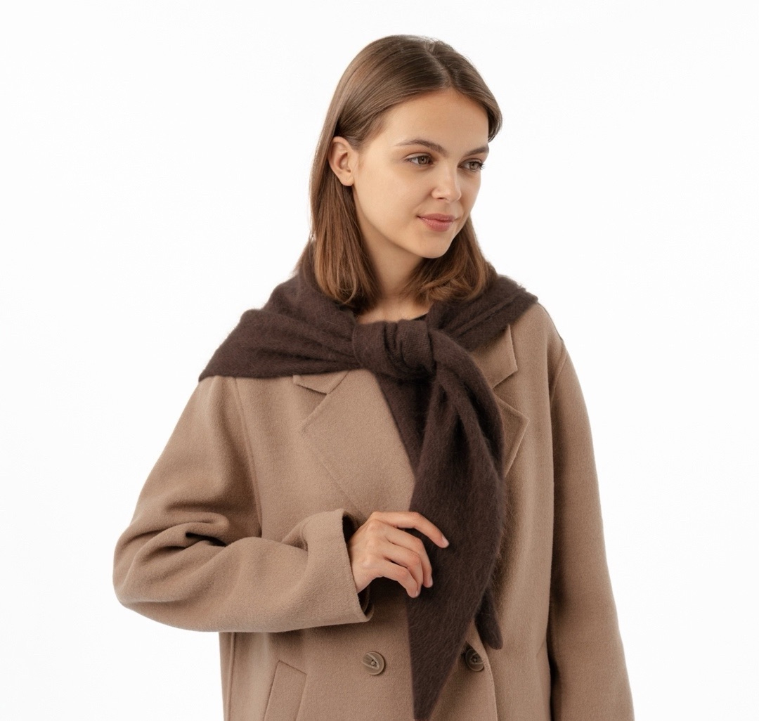 Косынка Мармалато, цвет Шоколадный #3