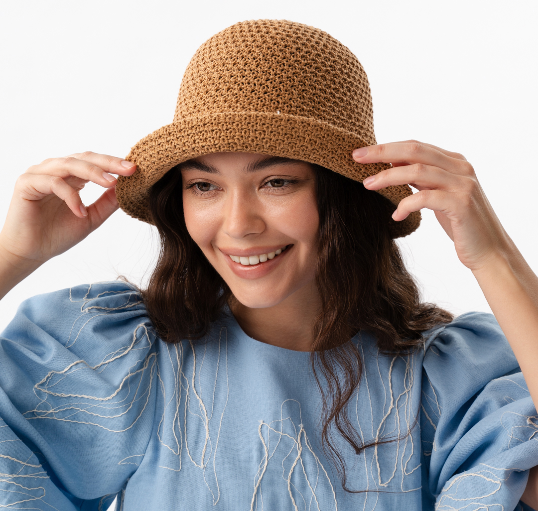 Панама Мармалато, цвет бежевый #4