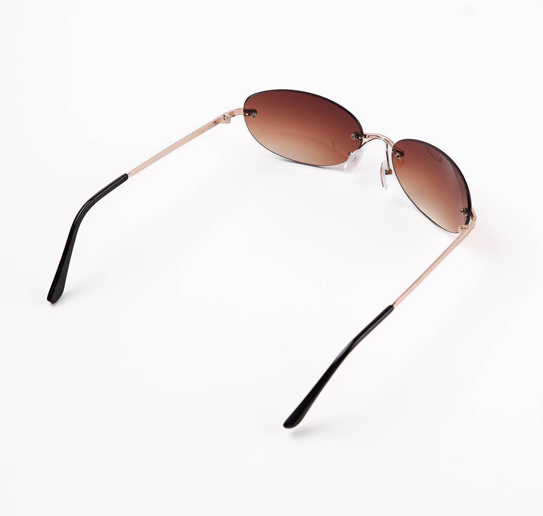 Очки солнцезащитные коричневые Мармалато, цвет Коричневый-золото-черный #6