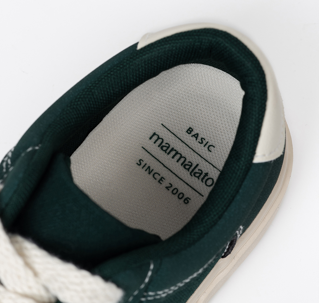 Кеды Мармалато, цвет зеленый-молочный #6