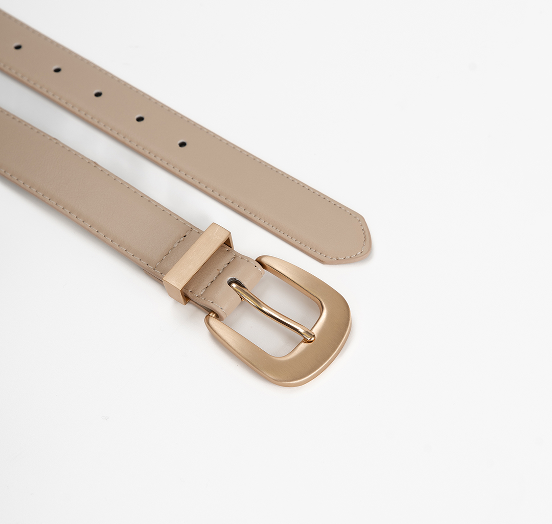 Ремень Мармалато, цвет бежевый-золото #2