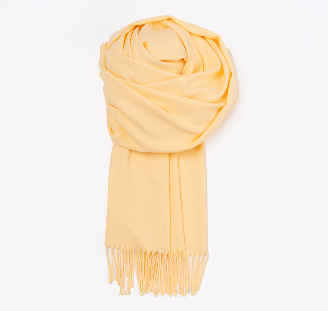 Палантин Мармалато, цвет желтый #4