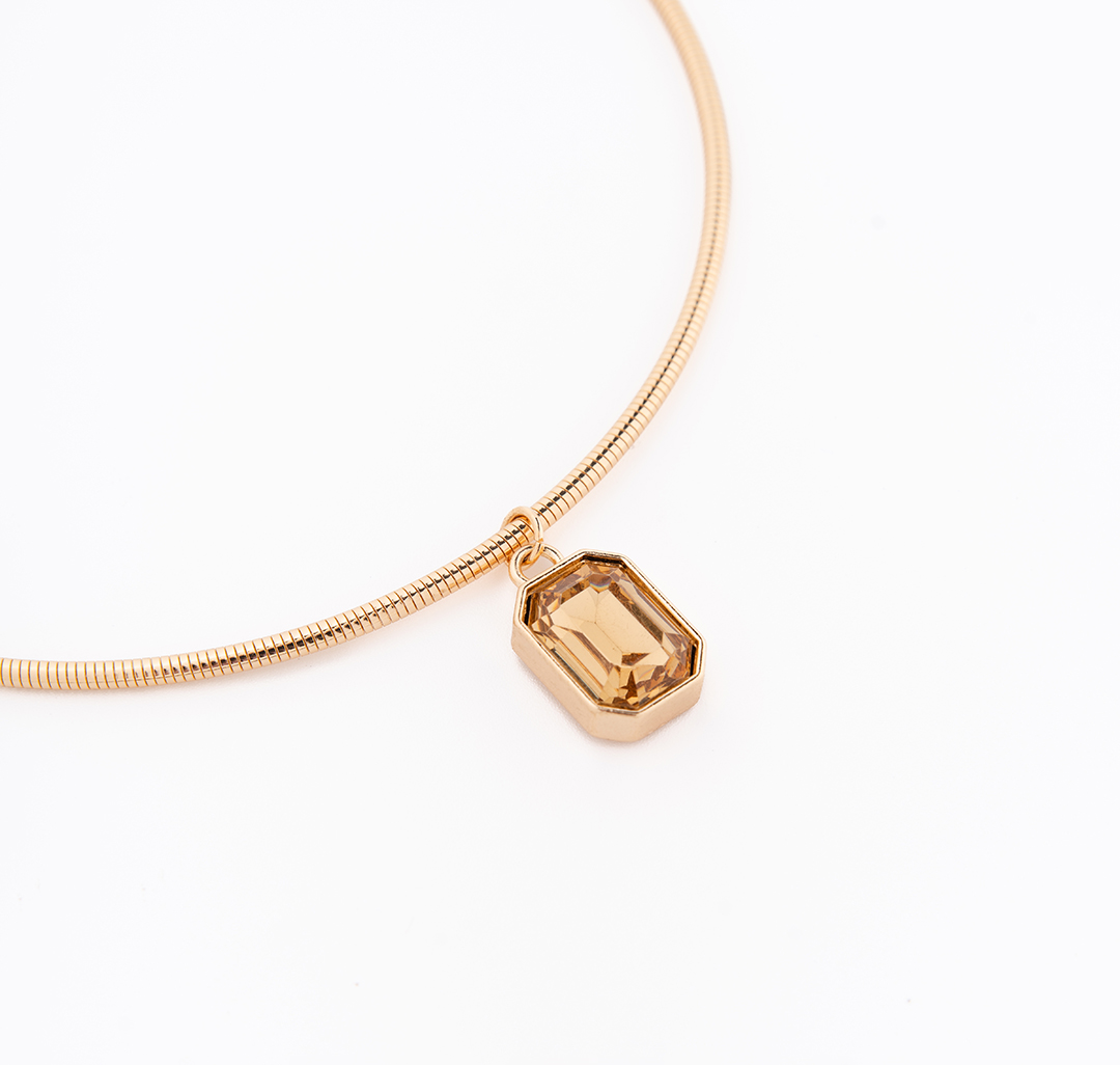 Колье Мармалато, цвет золото-бежевый #2