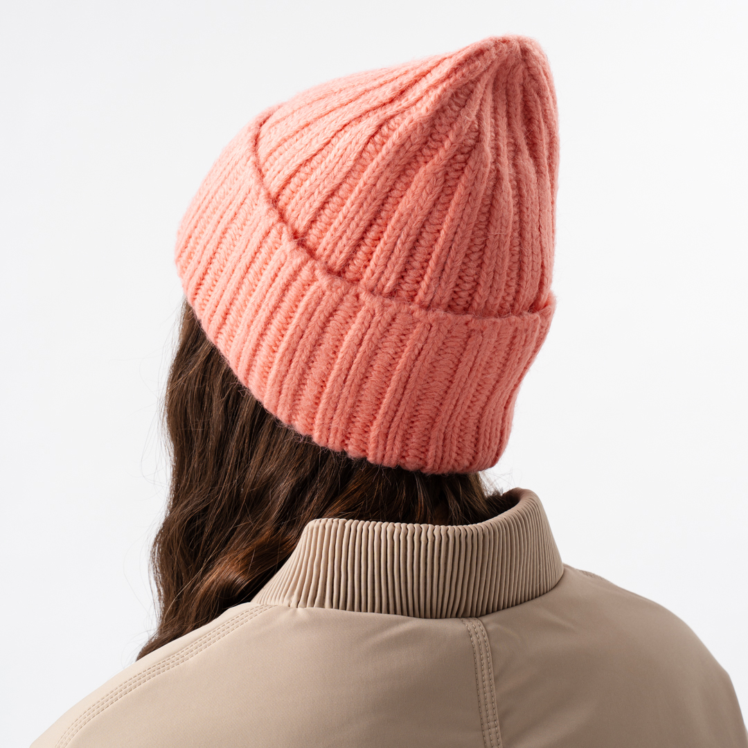 Шапка Мармалато, цвет коралловый #3