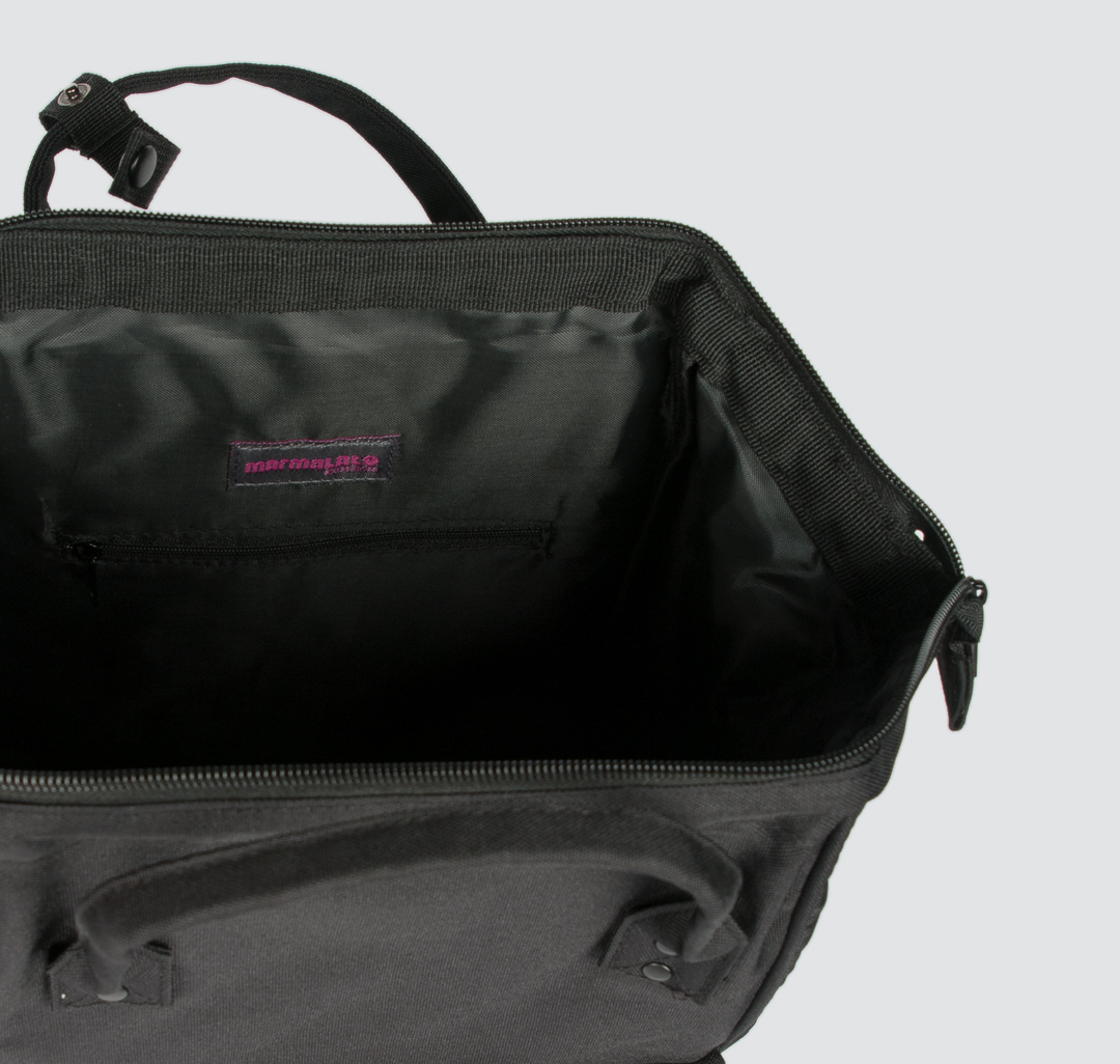 Рюкзак женский текстильный для девочки Мармалато, цвет Черный #3