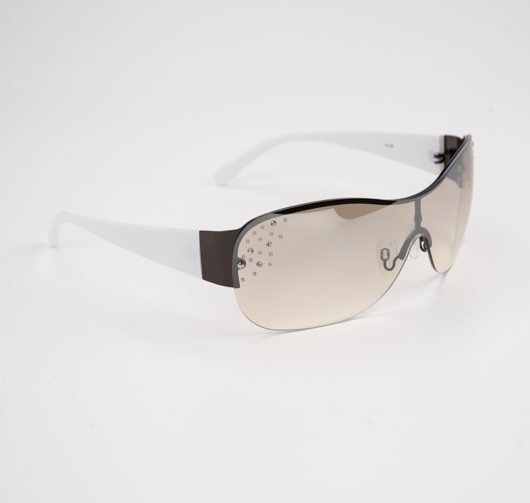 Очки с чехлом Мармалато, цвет серый-белый-серебро #4