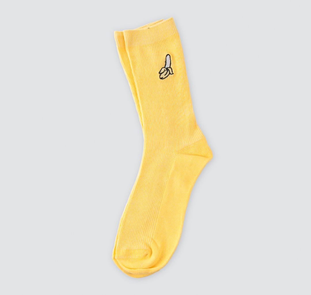 Носки Мармалато, цвет желтый-белый-черный #1