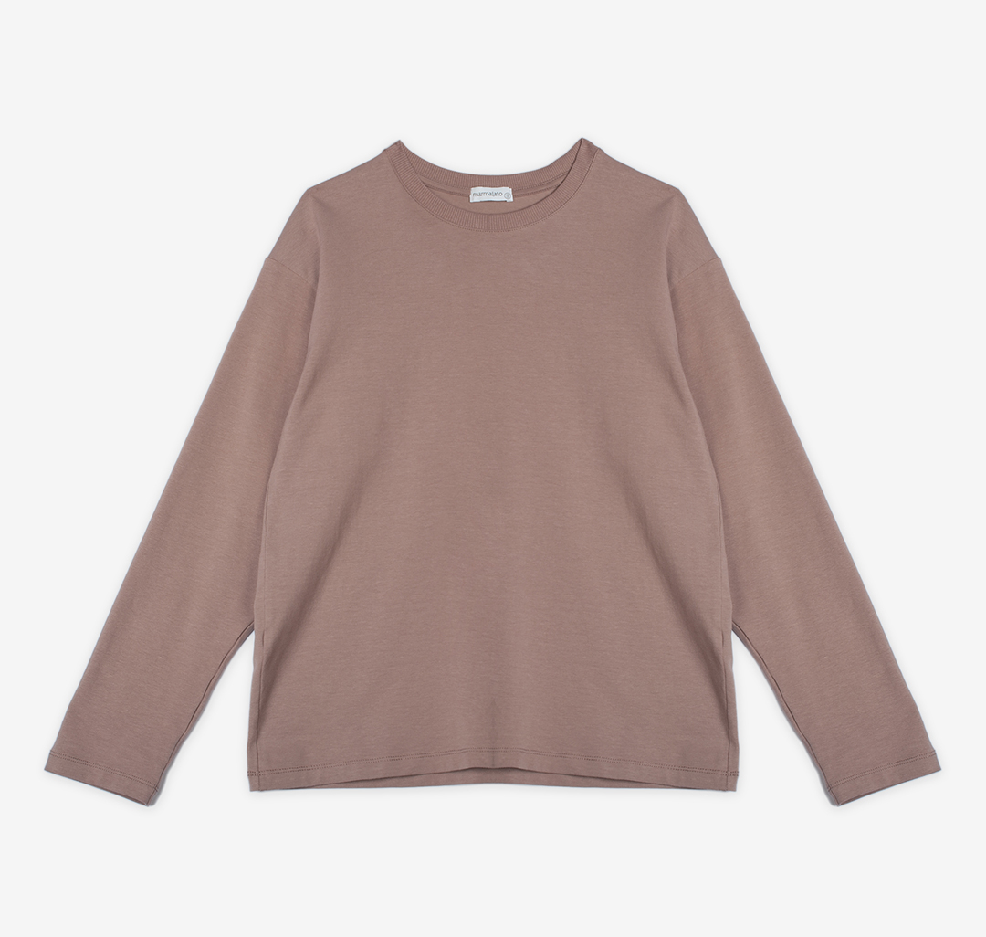 Лонгслив Мармалато, цвет Кофейный #4