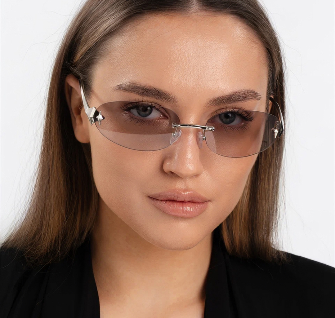 Очки с чехлом Мармалато, цвет серый-серебро #2