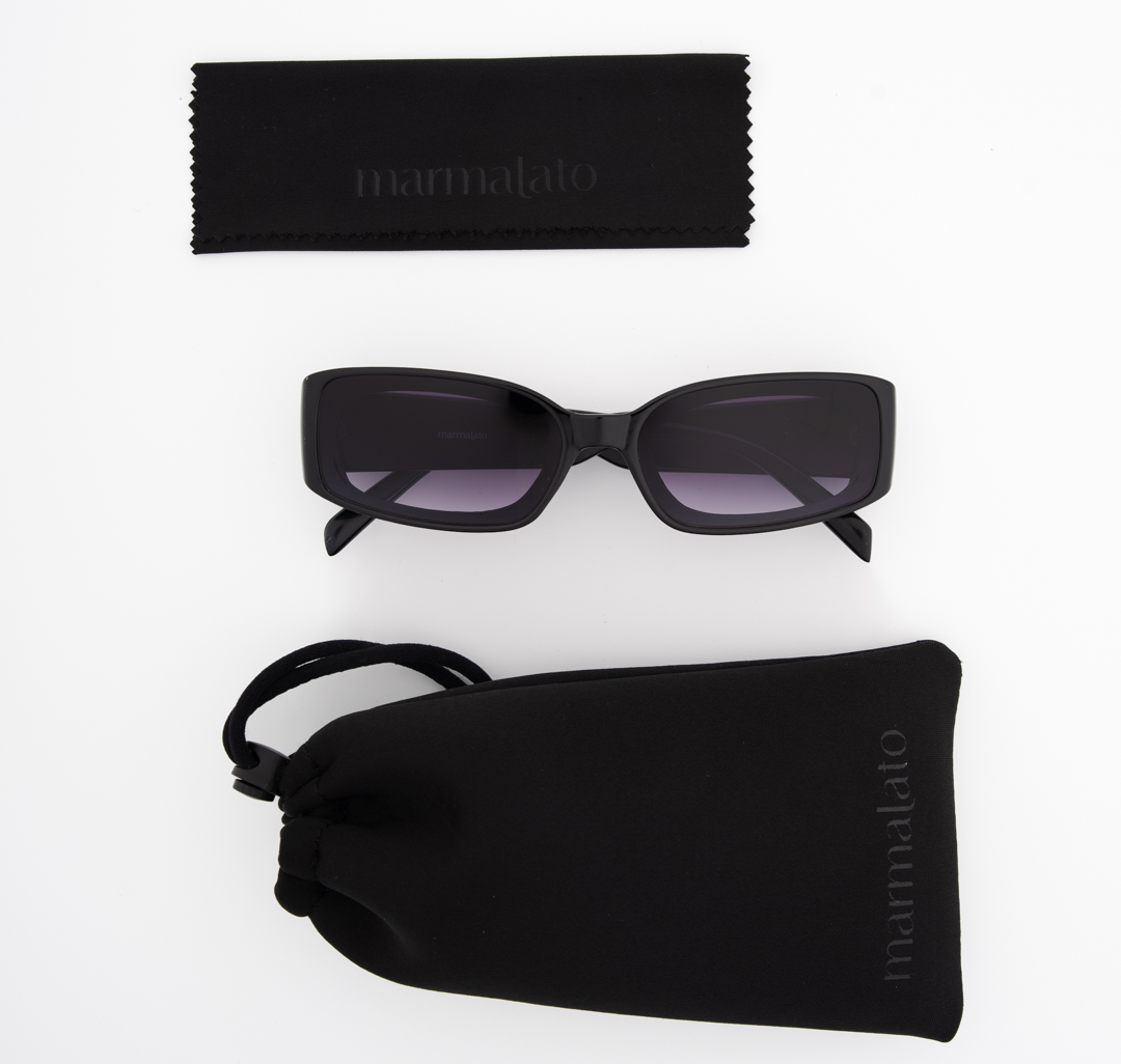 Очки с чехлом Мармалато, цвет черный #8