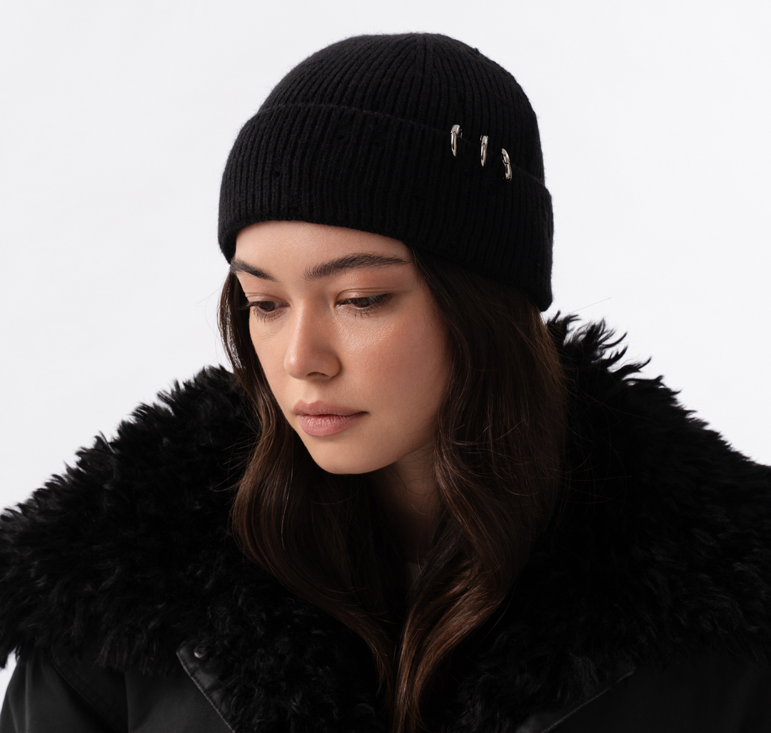 Шапка Мармалато, цвет черный #4