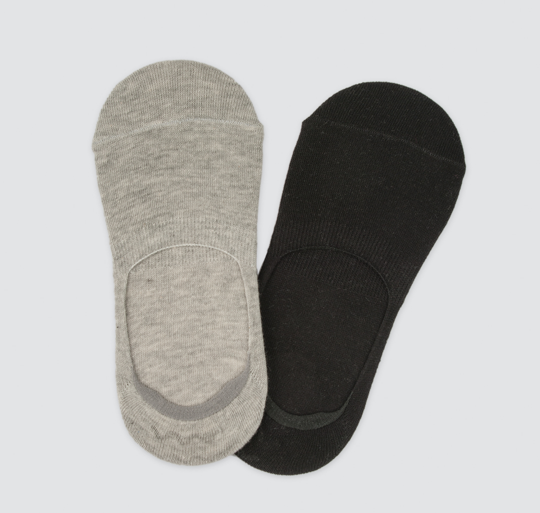 Набор носков (2 шт) Мармалато, цвет Черный-серый #1