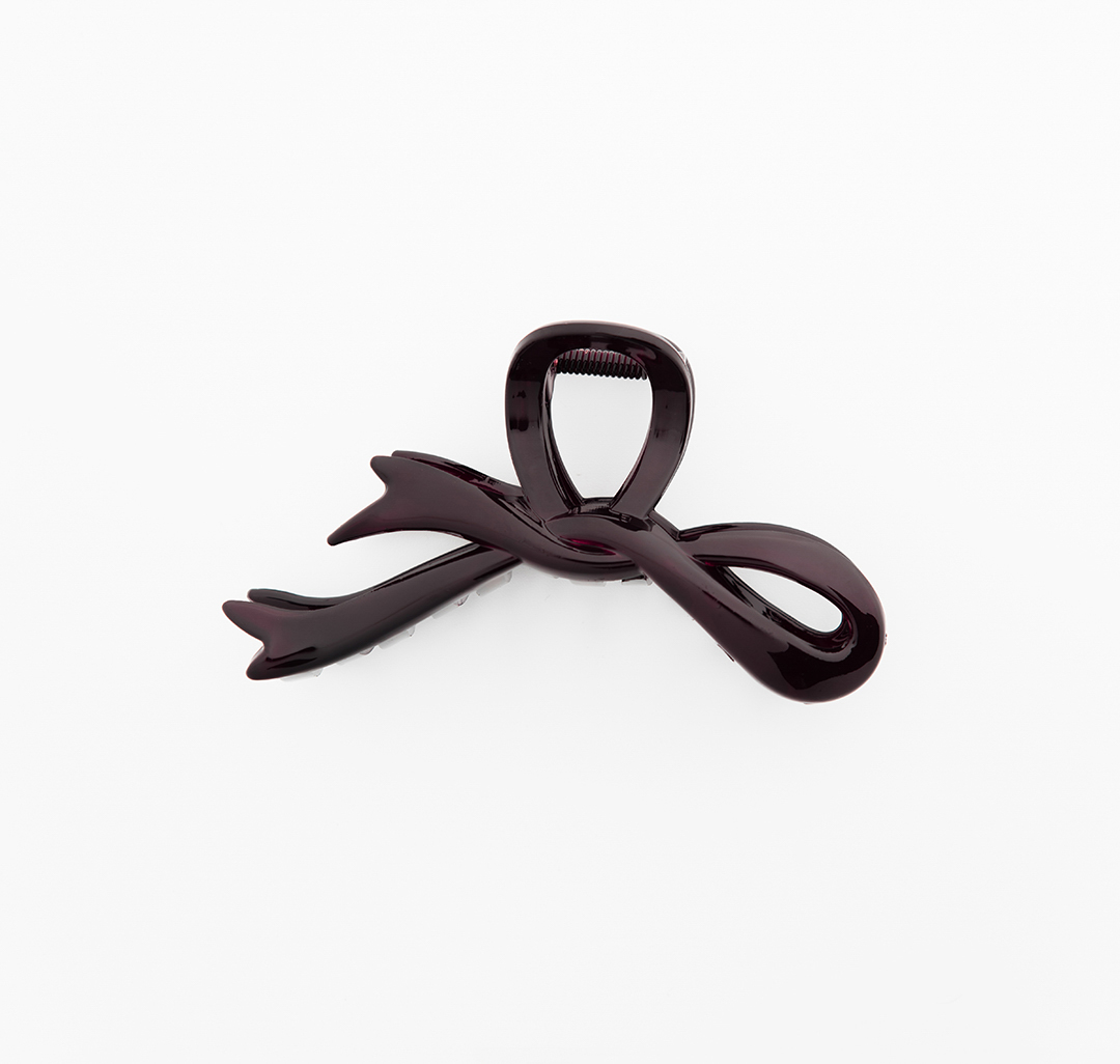 Заколка-краб Мармалато, цвет Темно-винный #1