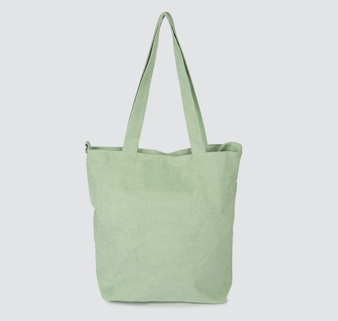 Текстильная женская сумка-шоппер Мармалато, цвет Мятный #4