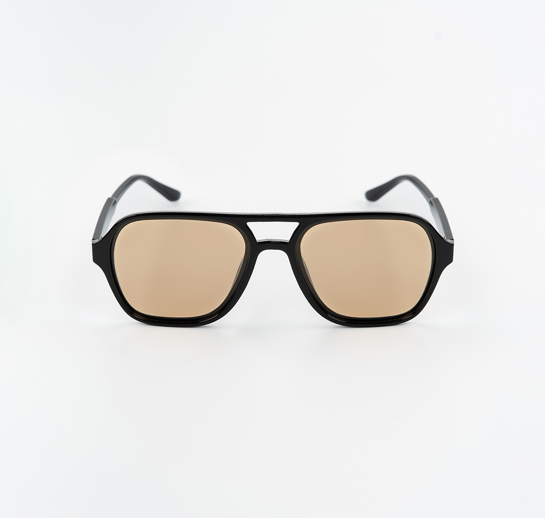 Очки с чехлом Мармалато, цвет черный-коричневый #3