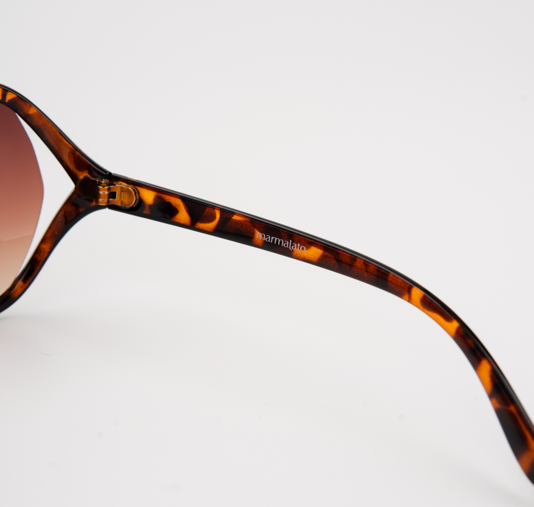 Очки с чехлом Мармалато, цвет коричневый-бежевый #5