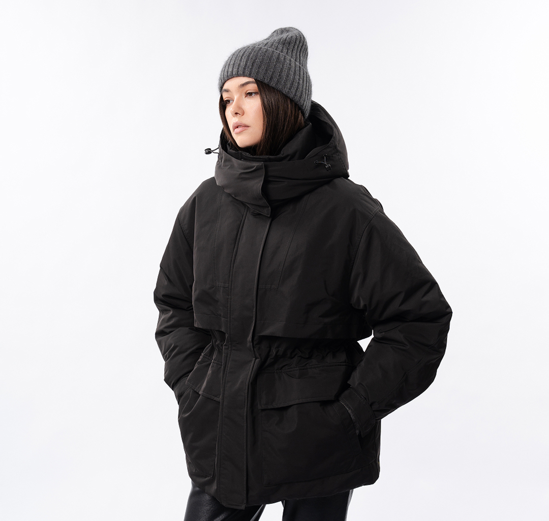 Пуховик Мармалато, цвет черный #9