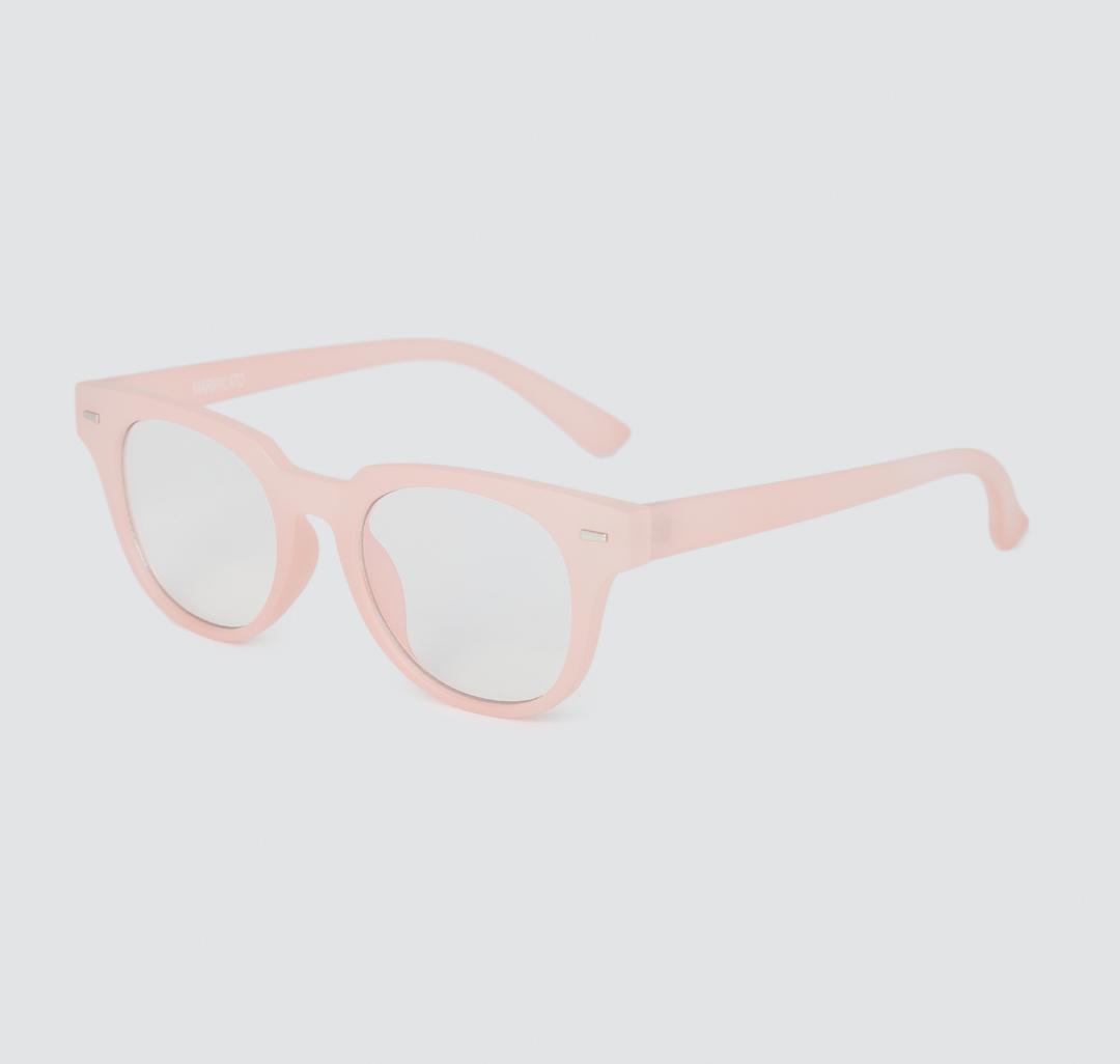 Очки Мармалато, цвет Прозрачный- матовый розовый-серебро #3
