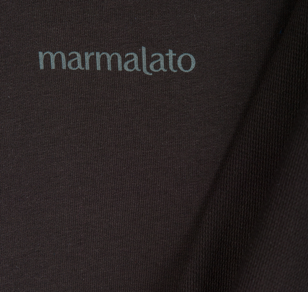 Женская футболка оверсайз с принтом Мармалато, цвет Черный #2