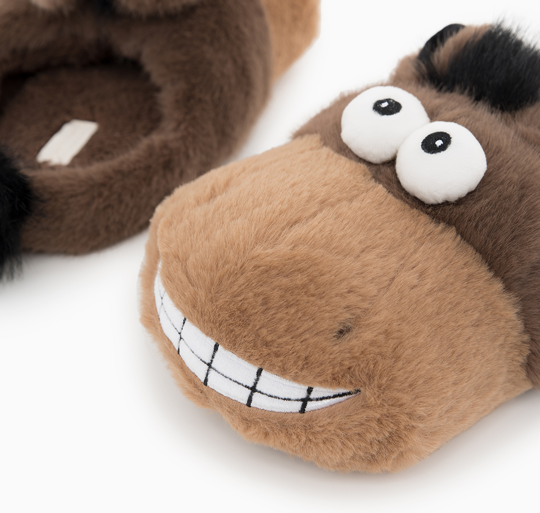 Домашние тапочки Мармалато, цвет Коричневый-рыжий-черный #8