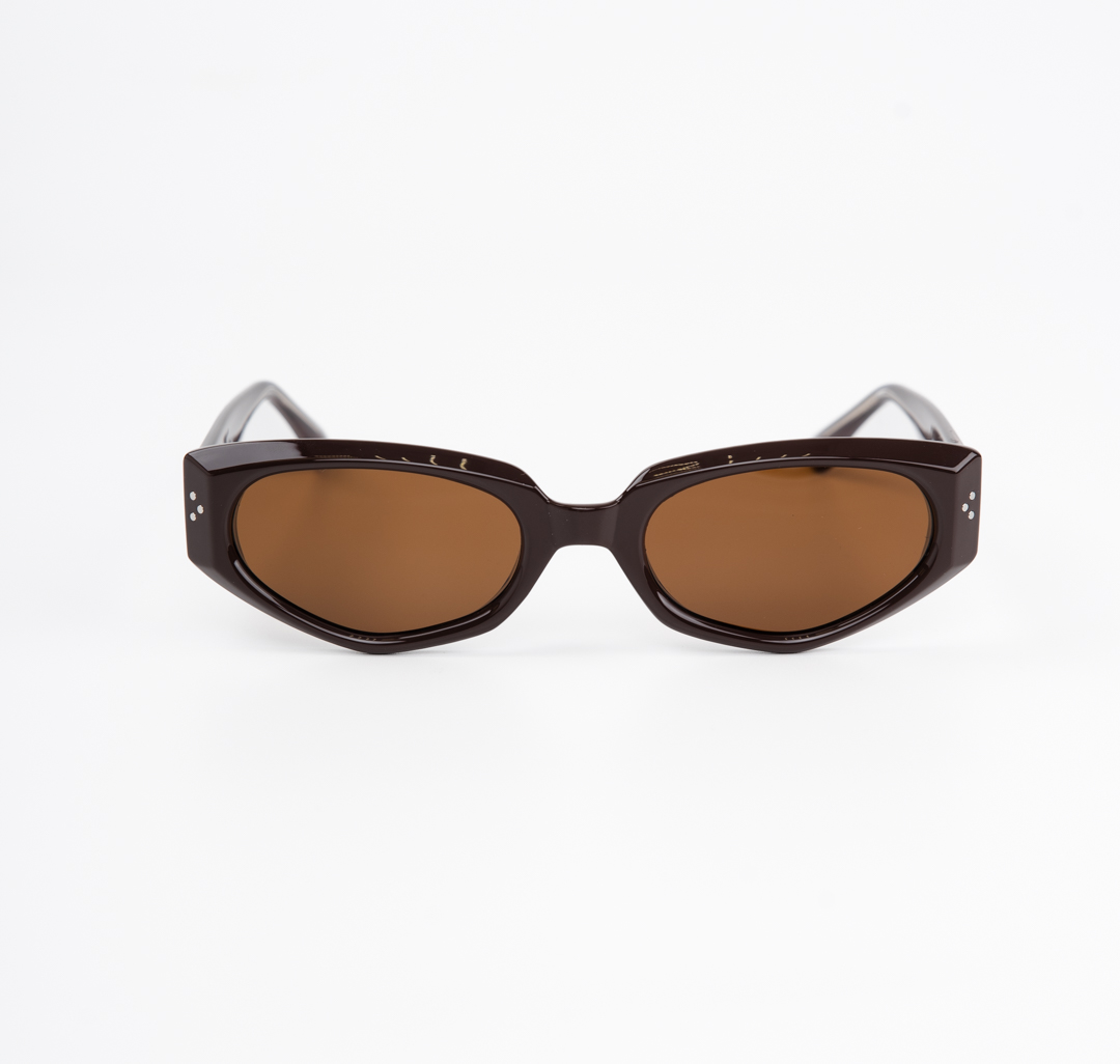 Очки с чехлом Мармалато, цвет коричневый-серебро #4