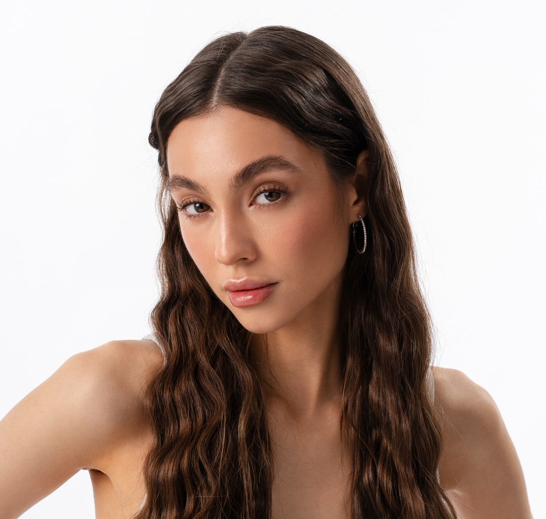 Серьги Мармалато, цвет Серебро-прозрачный #3