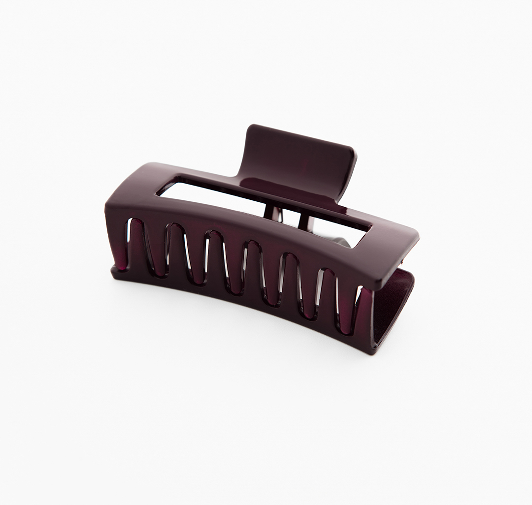 Заколка-краб Мармалато, цвет Винный #2