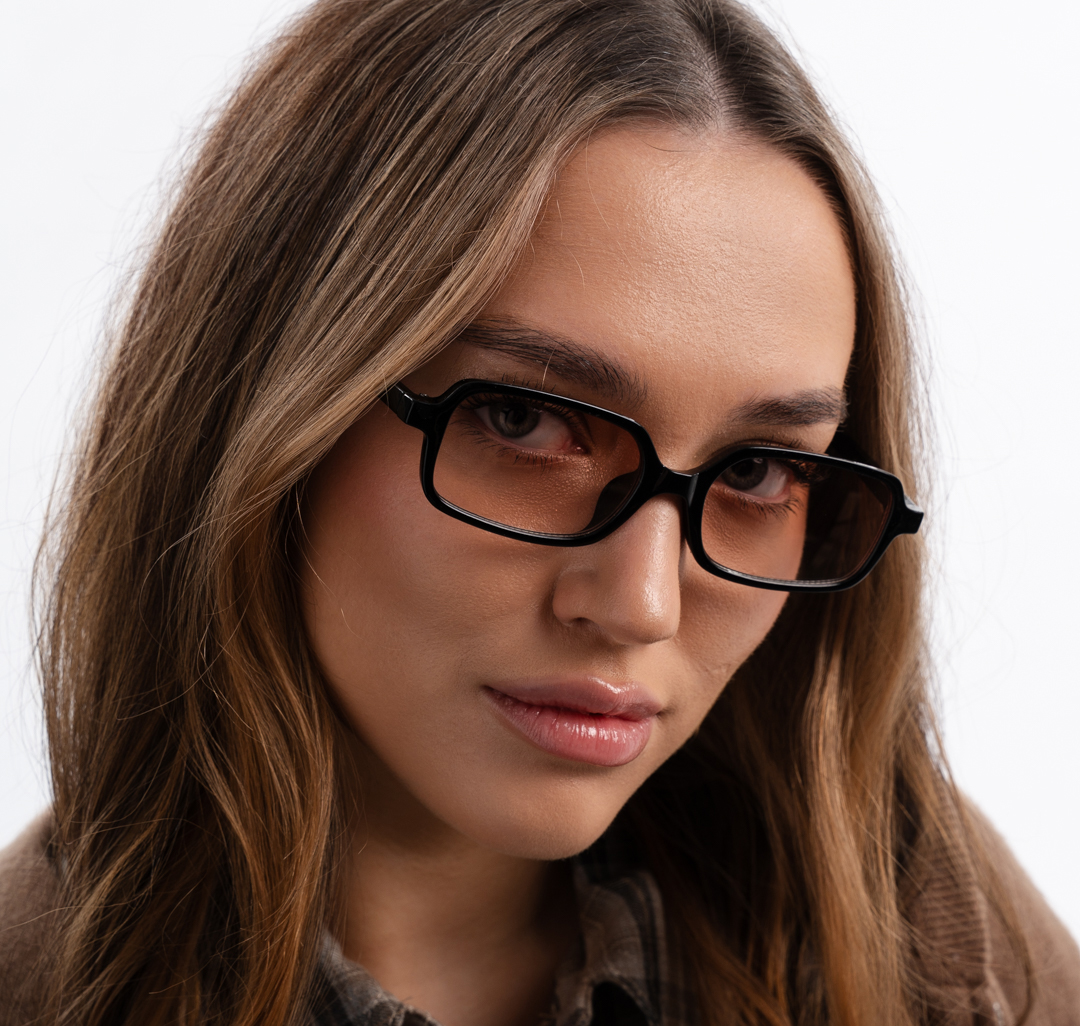 Очки с чехлом Мармалато, цвет Черный-коричневый #1