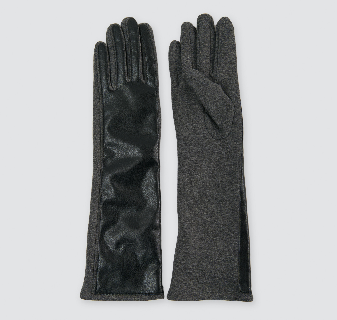 Перчатки Мармалато, цвет Серый-черный #3