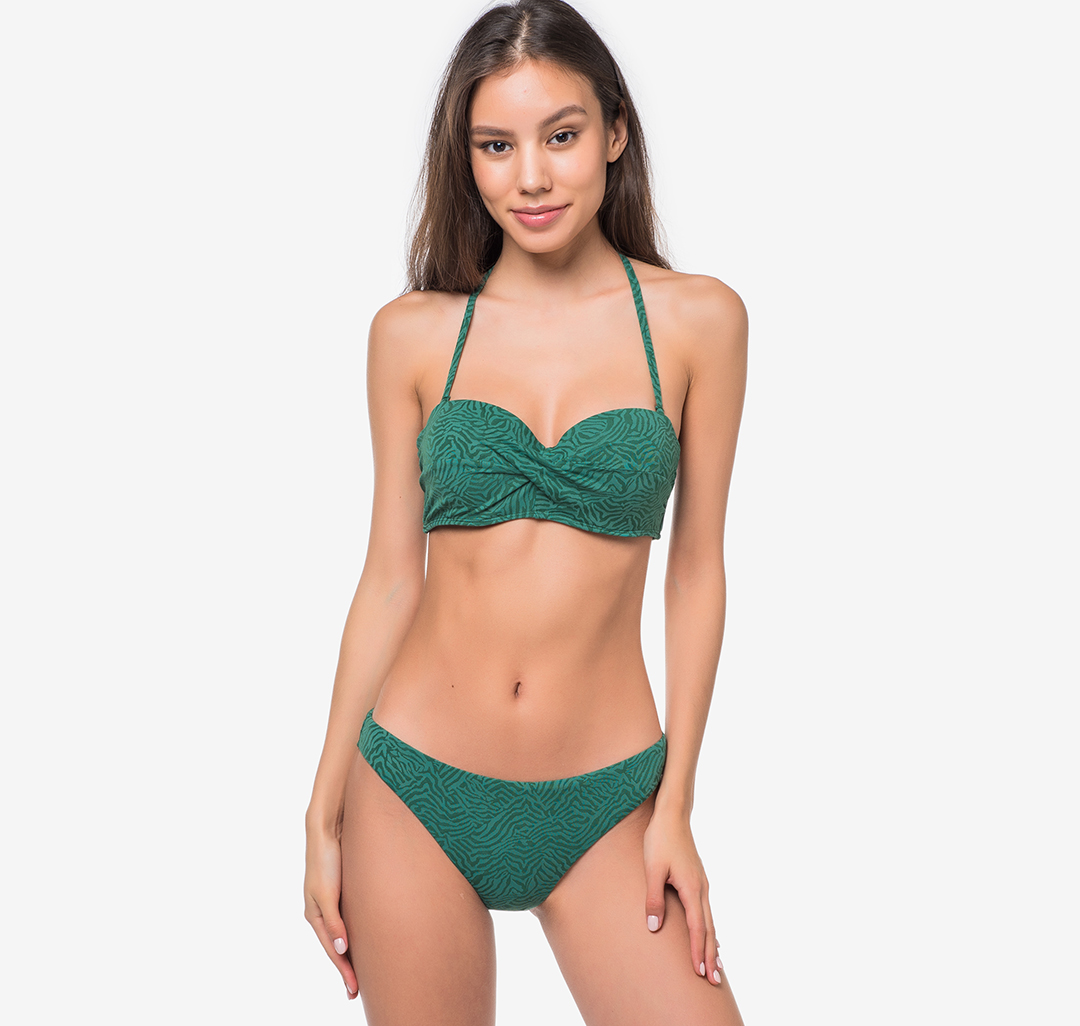 Женские купальные плавки Мармалато, цвет Зеленый #1