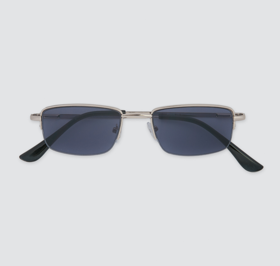 Женские квадратные солнцезащитные очки Мармалато, цвет Черный-серебро #2