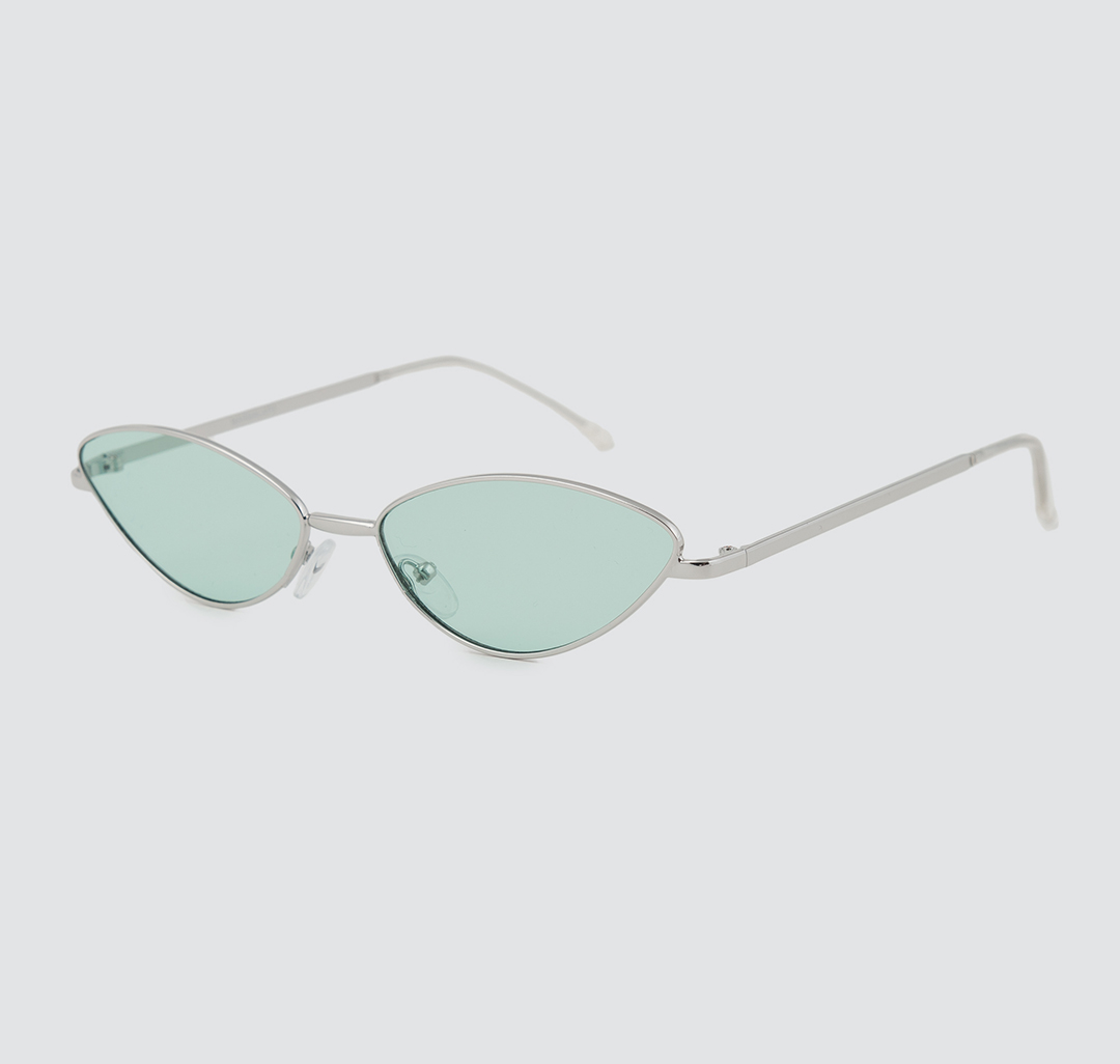 Женские солнцезащитные очки Мармалато, цвет Мятный-серебро #3