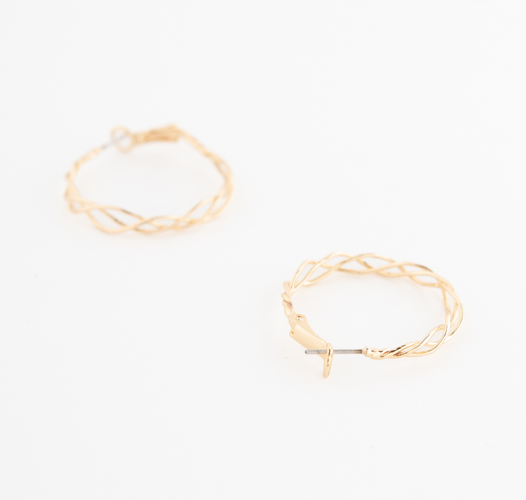 Серьги Мармалато, цвет Золото #2