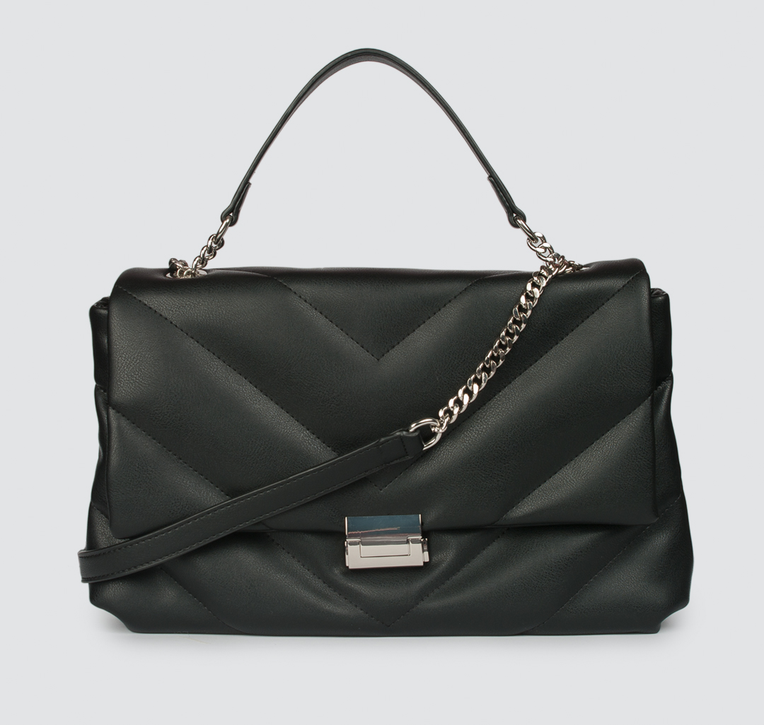 Женская сумка через плечо на цепочке Мармалато, цвет Черный #1