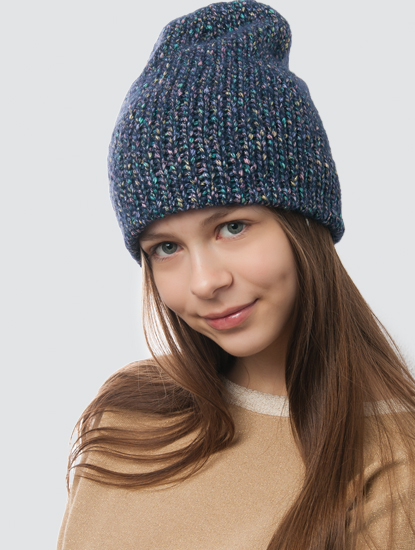 Синий-мультиколор