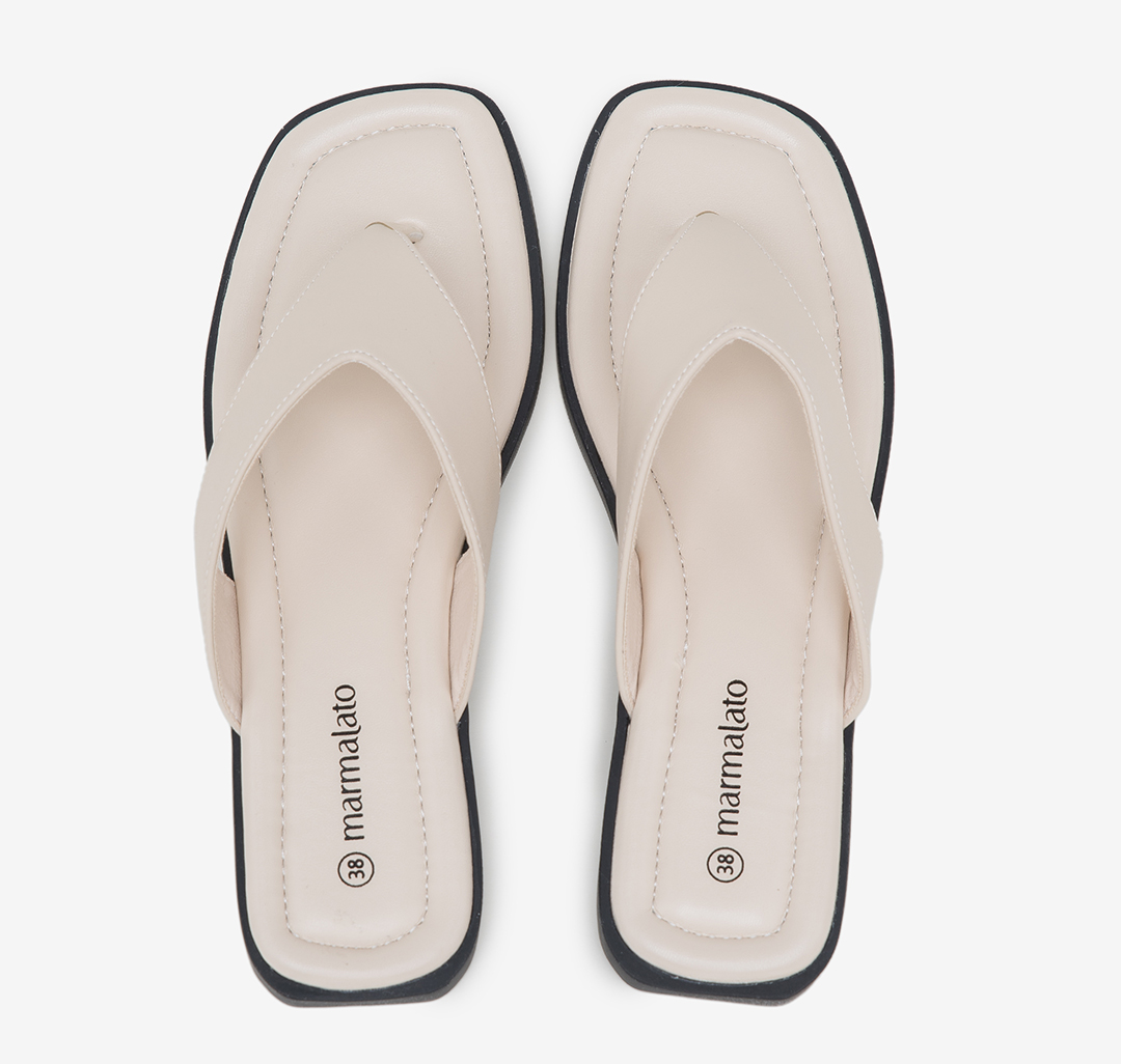Босоножки Мармалато, цвет Бежевый-черный #5