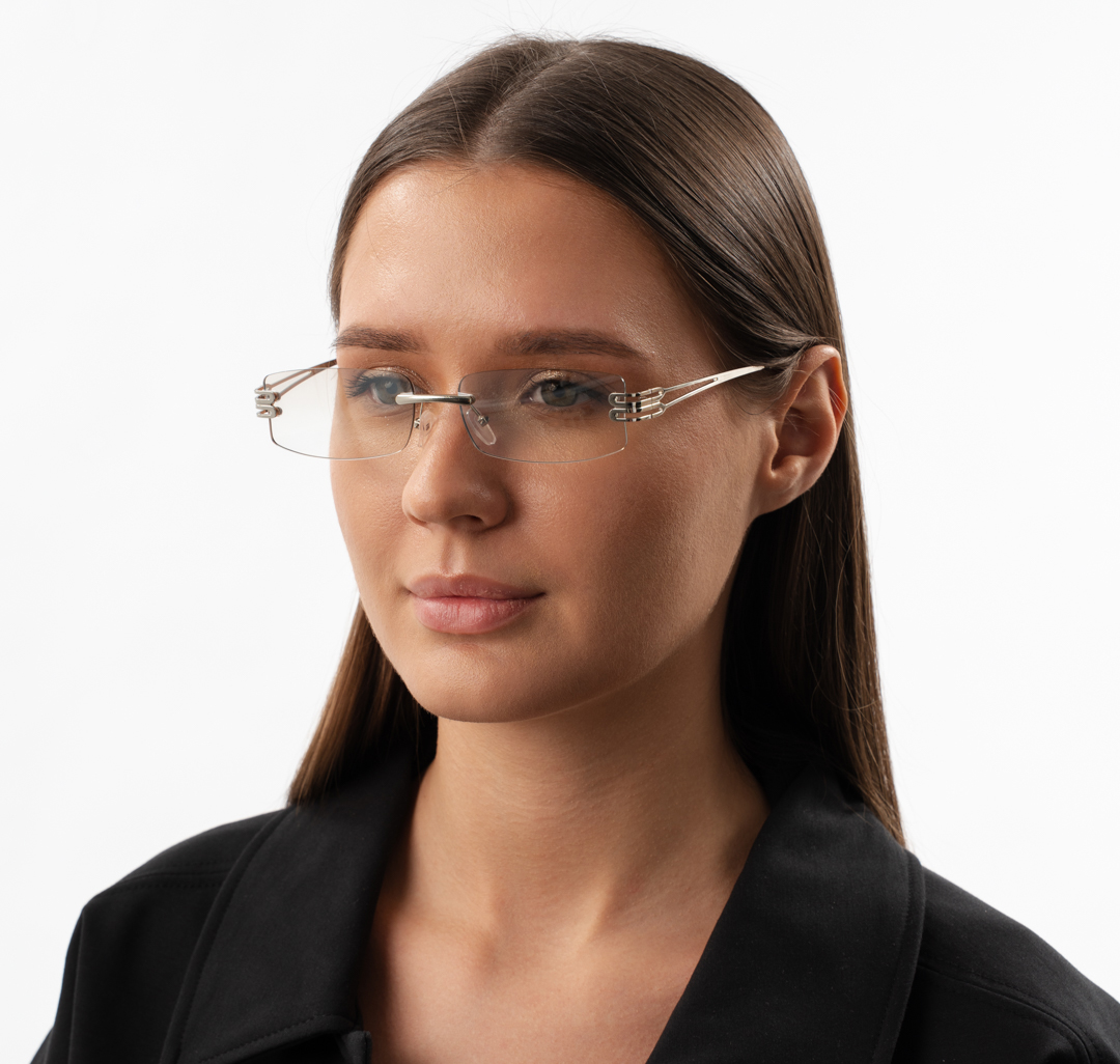 Очки с чехлом Мармалато, цвет серый-серебро #3