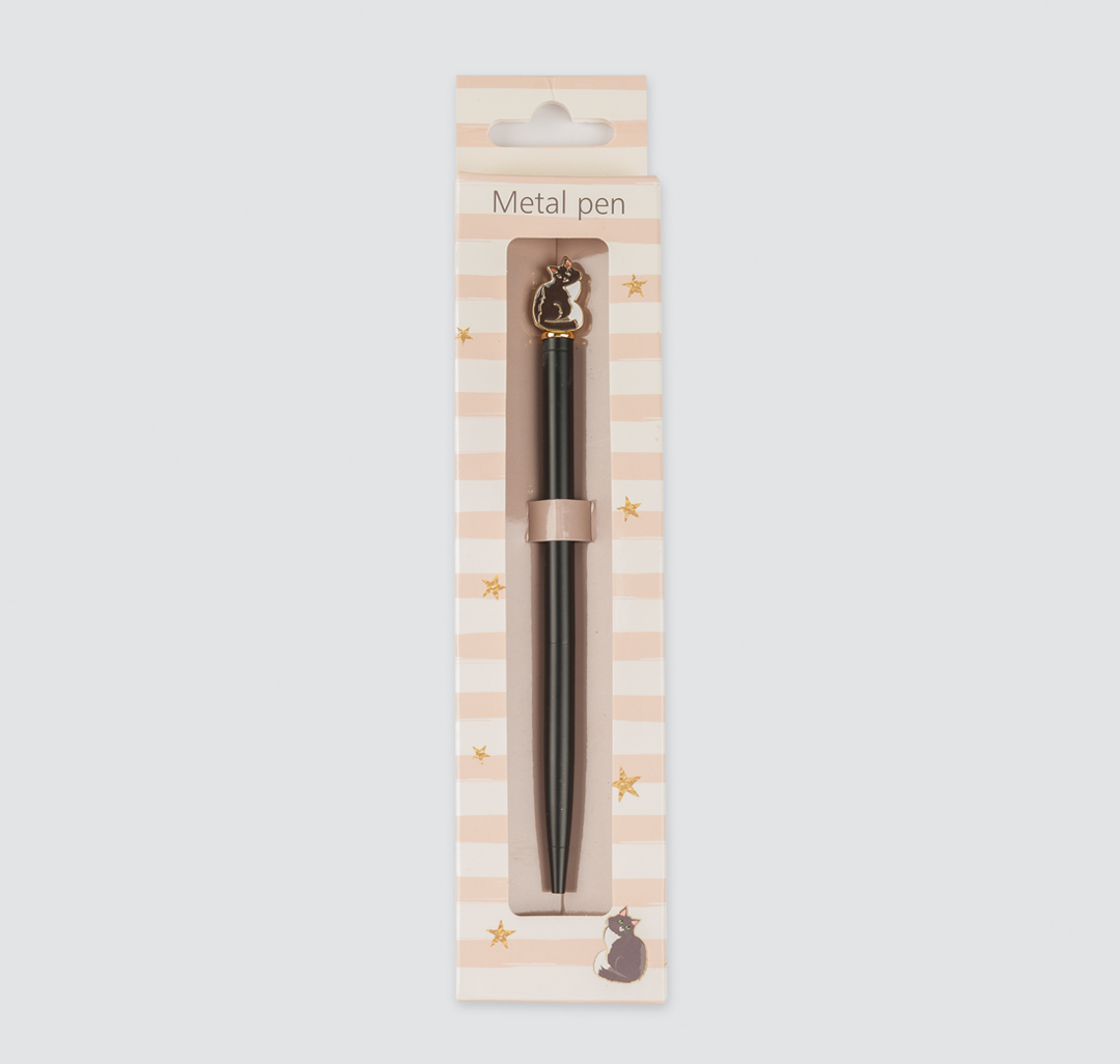 Ручка Мармалато, цвет черный-золото-белый #1