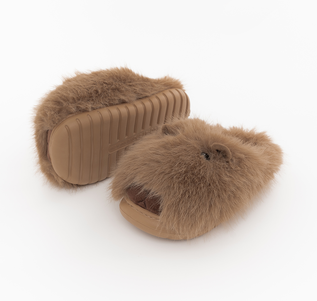 Домашние тапочки Мармалато, цвет Коричневый-черный #3