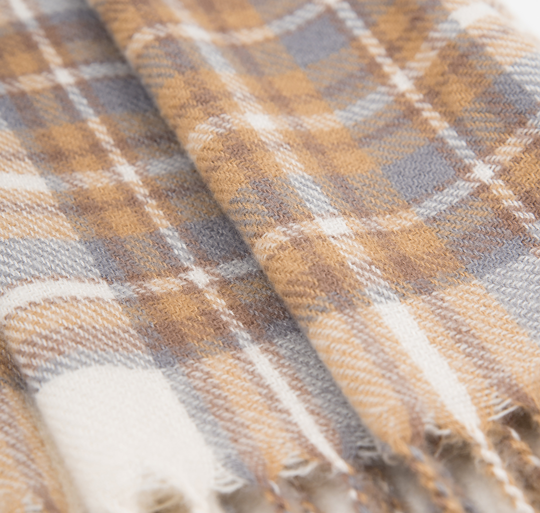 Палантин Мармалато, цвет Молочный-серый-бежевый #5