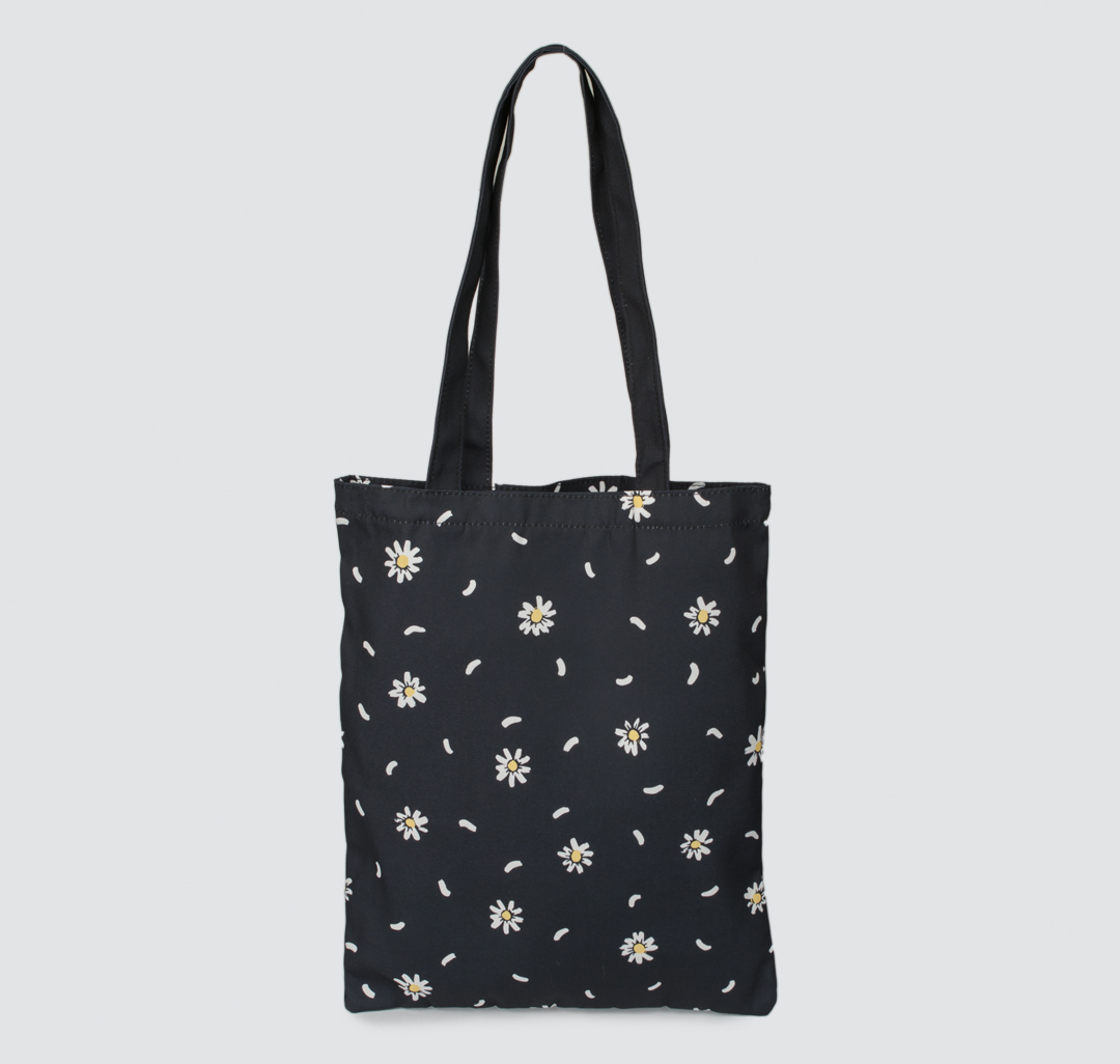 Женская текстильная сумка-шоппер Мармалато, цвет Черный-белый-желтый #1